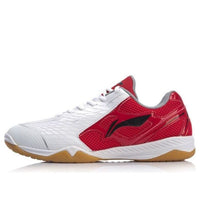 Li-Ning Ma Long Signature Table Tennis Shoes 'White Red' APTM001-2