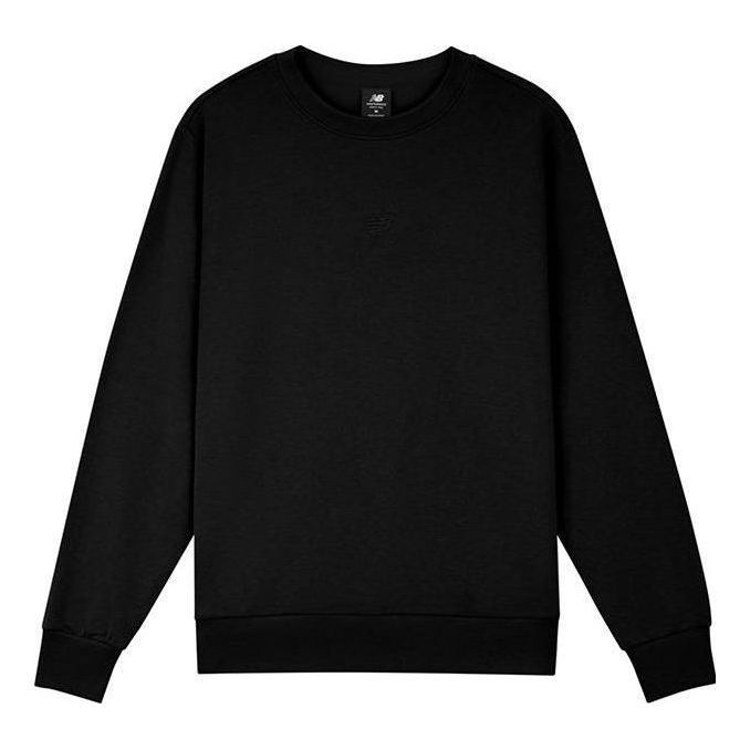 New Balance Pullover Sweatshirt Asia Sizing 'Black' AMT33334-BK
