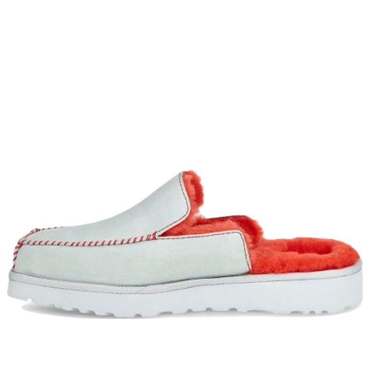 UGG Block Slide Shoe Gray Blue Orange 1109892-SGMO