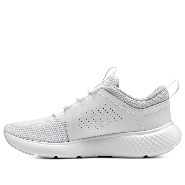 (WMNS) Under Armour Charged Decoy 'White Halo Grey' 3026685-100