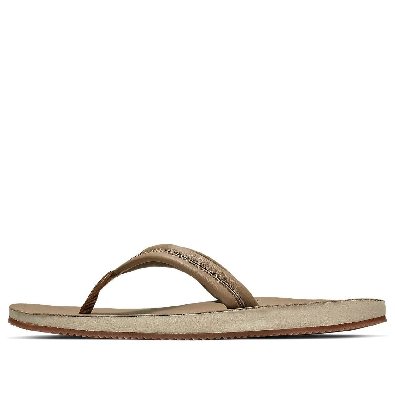 Nike Hurley Lunar Leather Flip Flops Sandals Khaki Light brown AR4006-244