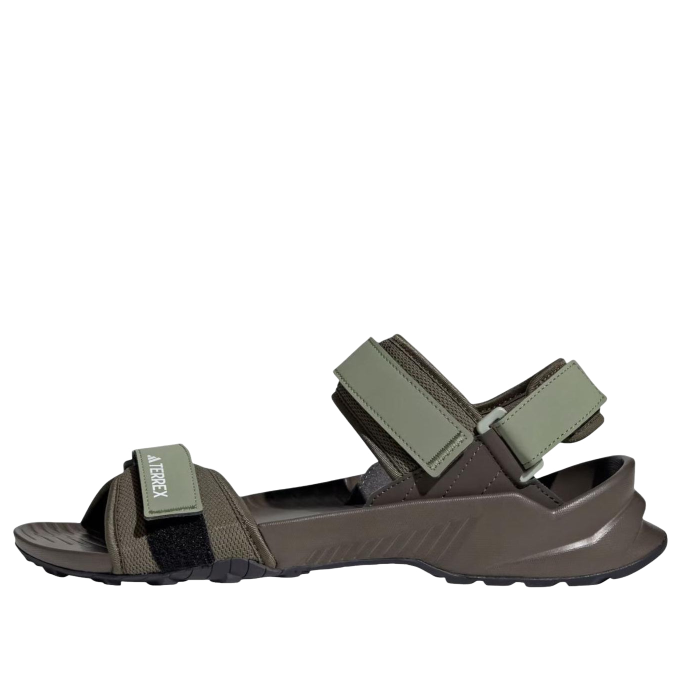 adidas Terrex Hydroterra Sandals 'Olive Strata Tent Green' JR8411