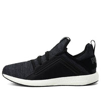 (WMNS) PUMA Mega Nrgy Knit Low Running Shoes Black/White 190373-01