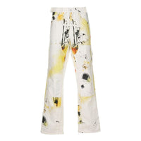 Men's Off-White SS22 Printing Straight Casual Pants/Trousers Loose Fit OMYA075S20H470289988ALL