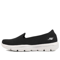 (WMNS) Skechers Slip-On Shoes 'Black White' 15755-BKW
