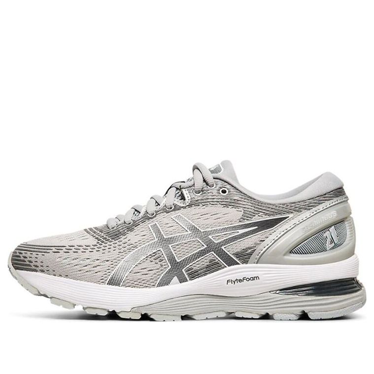 (WMNS) ASICS Gel-Nimbus 21 Wide 'Mid Grey Silver' 1012A155-020