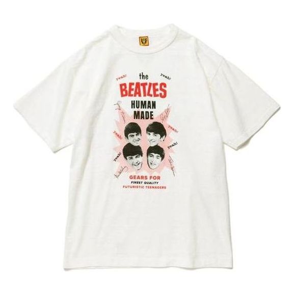 HUMAN MADE Beatles T-shirt 'White' HM23TE008