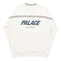 PALACE Alphabet Logo Printing Round Neck Pullover Unisex White P19CS300