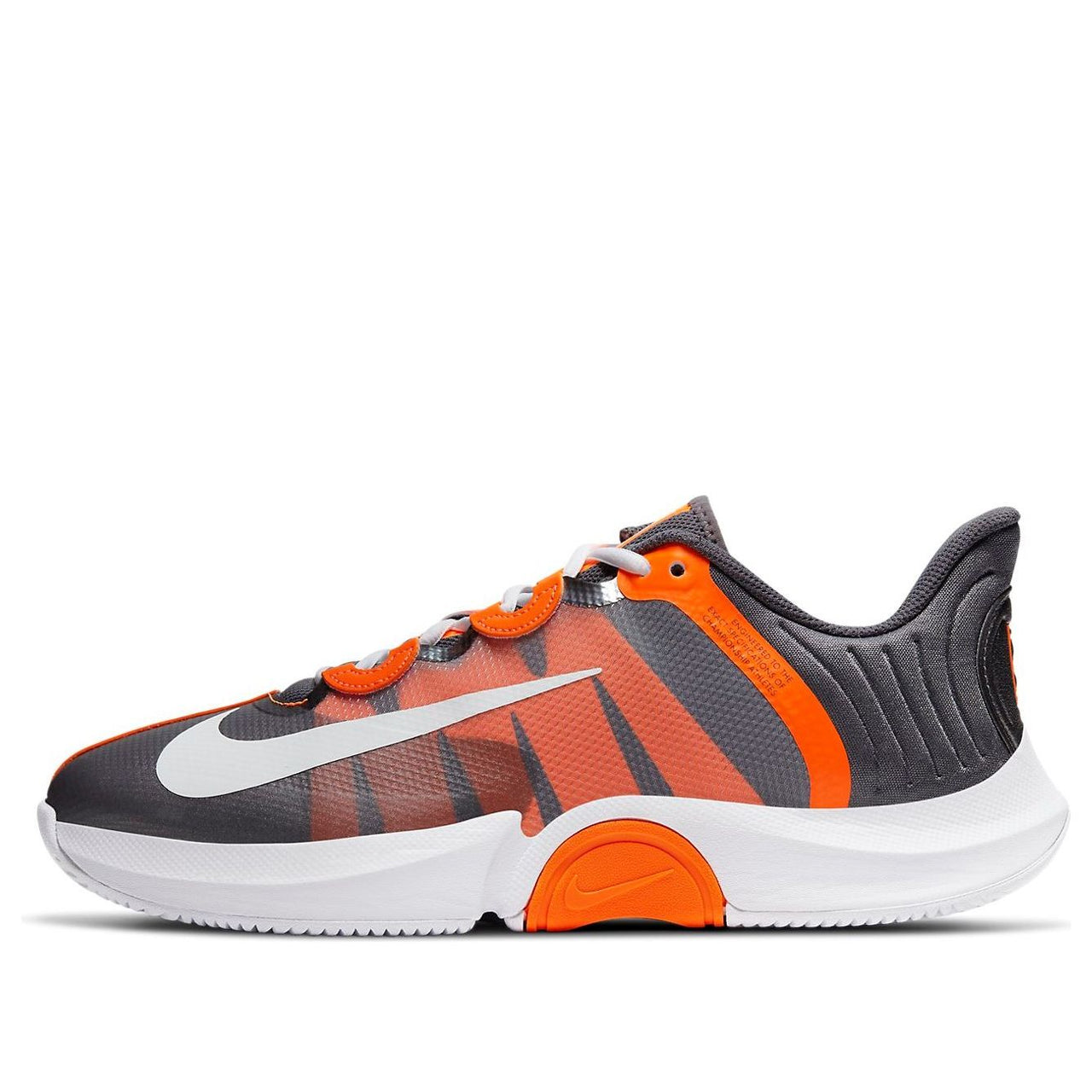 Nike Court Air Zoom GP Turbo 'Metallic Dark Grey Orange' CK7513-001