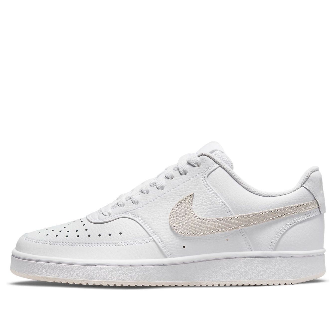(WMNS) Court Vision Low Beige/White DO0778-100
