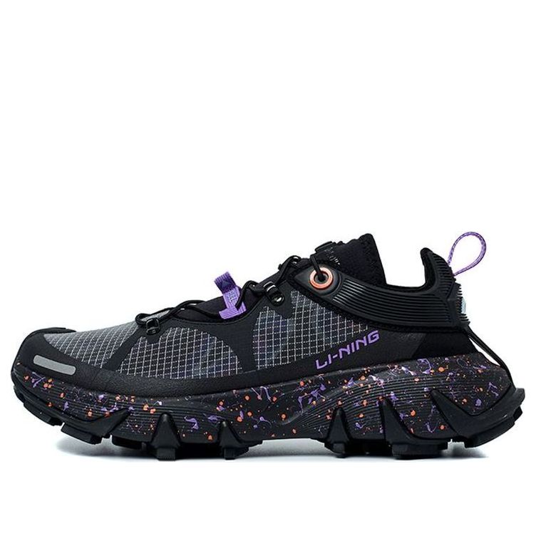 (WMNS) Li-Ning WuXing Paris Fashion Week SS21 'Black Purple' AGBR056-2