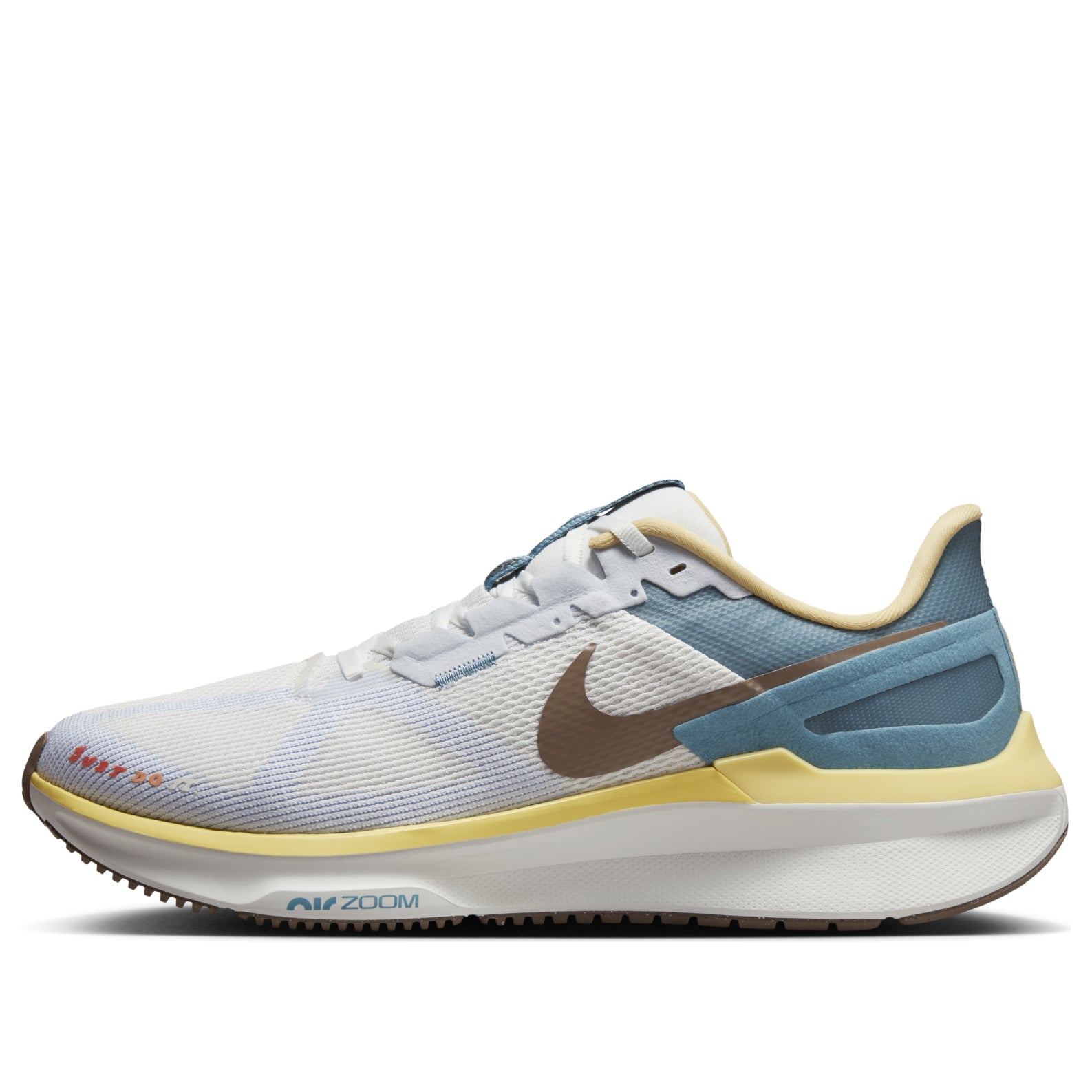 Nike Air Zoom Structure 25 'White Mink Brown Soft Yellow' HV5976-121