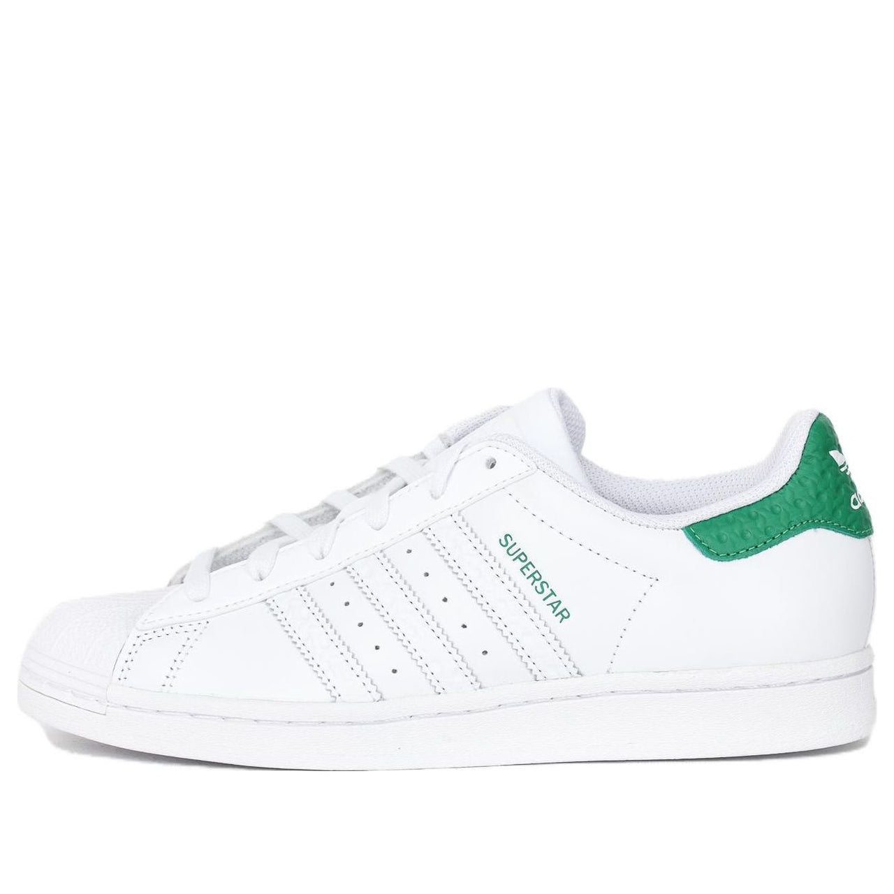 adidas Superstar 'White Green Embossed' H06194