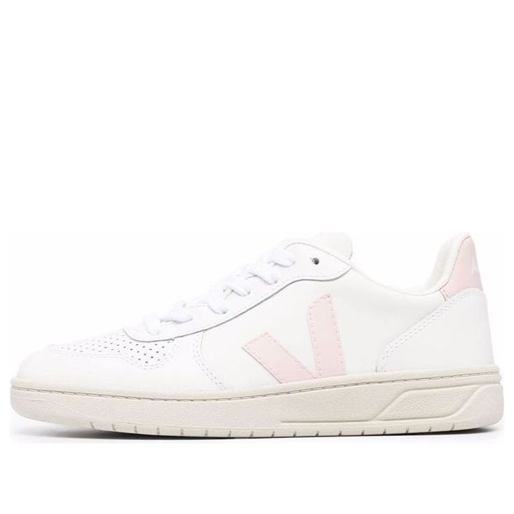 Veja V-10 Lace-up 'White Beige Pink' VX022644