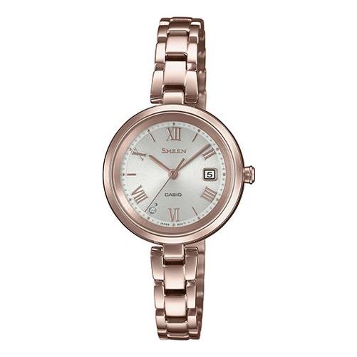 CASIO SHEEN Solar Powered Gold Analog SHS-D200CG-4B2PR