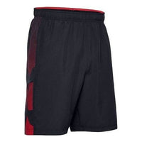 Under Armour Woven Graphic Training Shorts 'Black Red' 1345713-002
