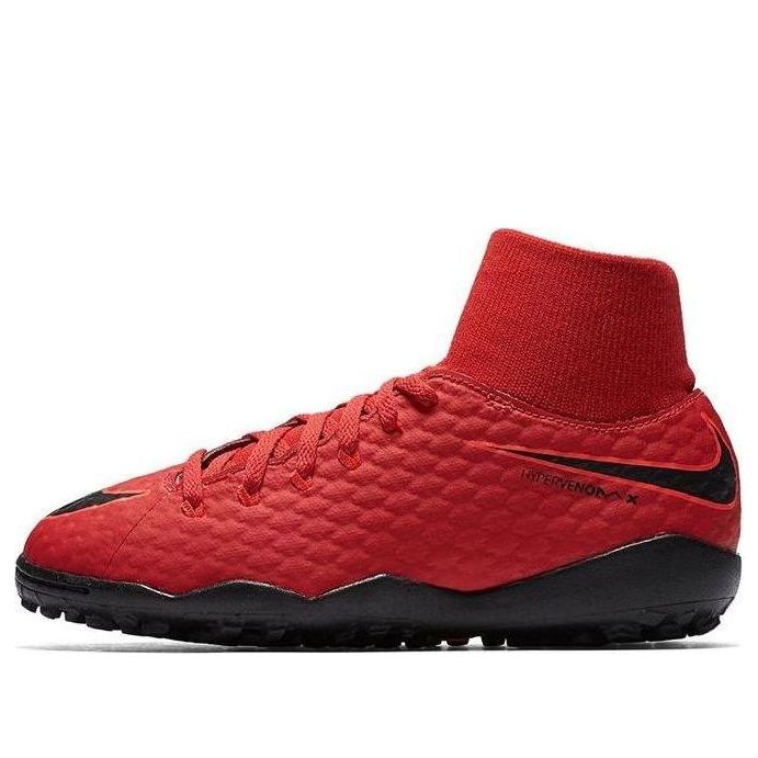 (GS) Nike Jr HypervenomX Phelon 3 DF TF 'University Red' 917775-616