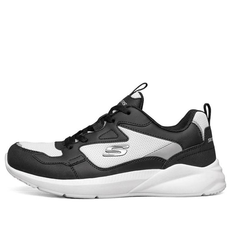 (WMNS) Skechers Ex-Pansive Running Shoes Black/White 8730032-BKW