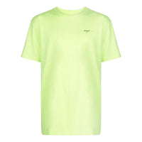Off-White Small Logo Round Neck Short Sleeve Green OMAA027R201850176210