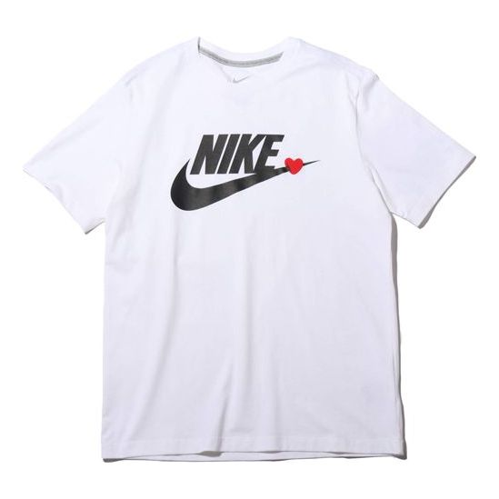 Nike AS M NK QS V DAY TEE Valentine's Day Series Short Sleeve White DB4672-100
