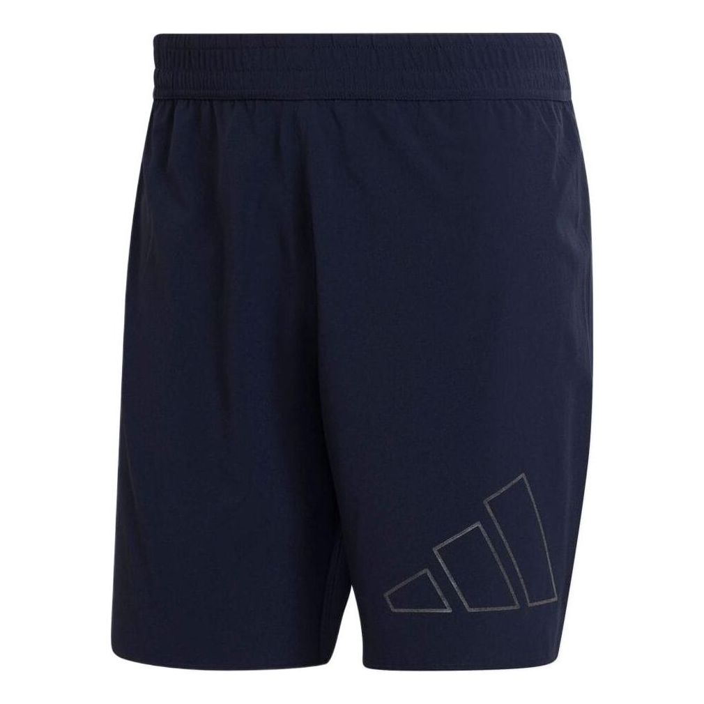 adidas Solid Color  Shorts Men's Dark Blue HC0417