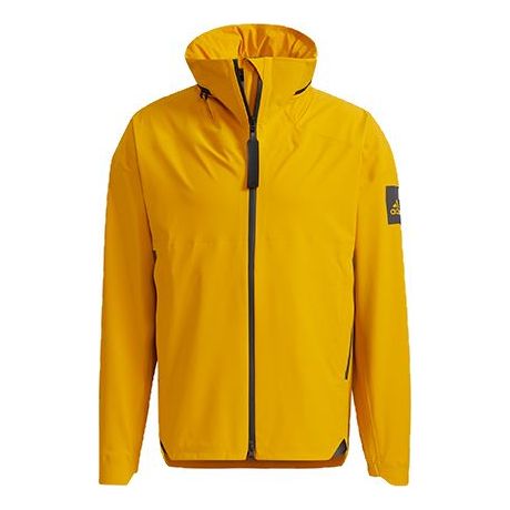 adidas Outdoor Sports Hooded Jacket Yellow GL1356