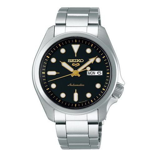 SEIKO No. 5 Japan waterproof Automatic Mechanical Sports Black SRPE57K1