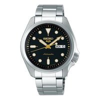 SEIKO No. 5 Japan waterproof Automatic Mechanical Sports Black SRPE57K1