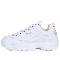 (WMNS) FILA Disruptor2 Series Chunky Sneakers White/Pink FS1HTB1074X_WPK