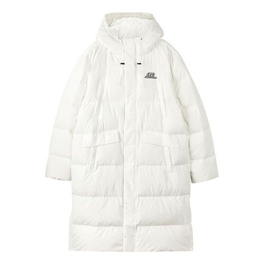Skechers Lifestyle Series Long Down Jacket 'White' L423M161-0074