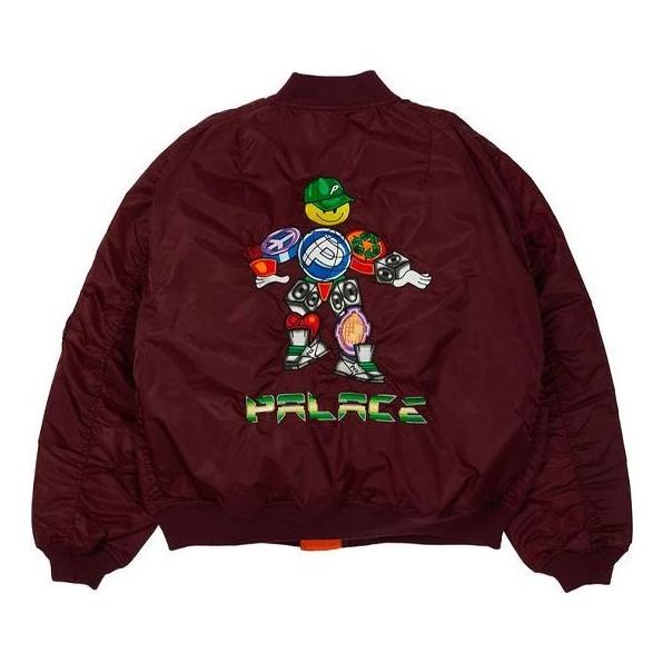 Palace X Pezlondon Pez Pezman Ma1 Jacket 'Burgundy' P20JK113
