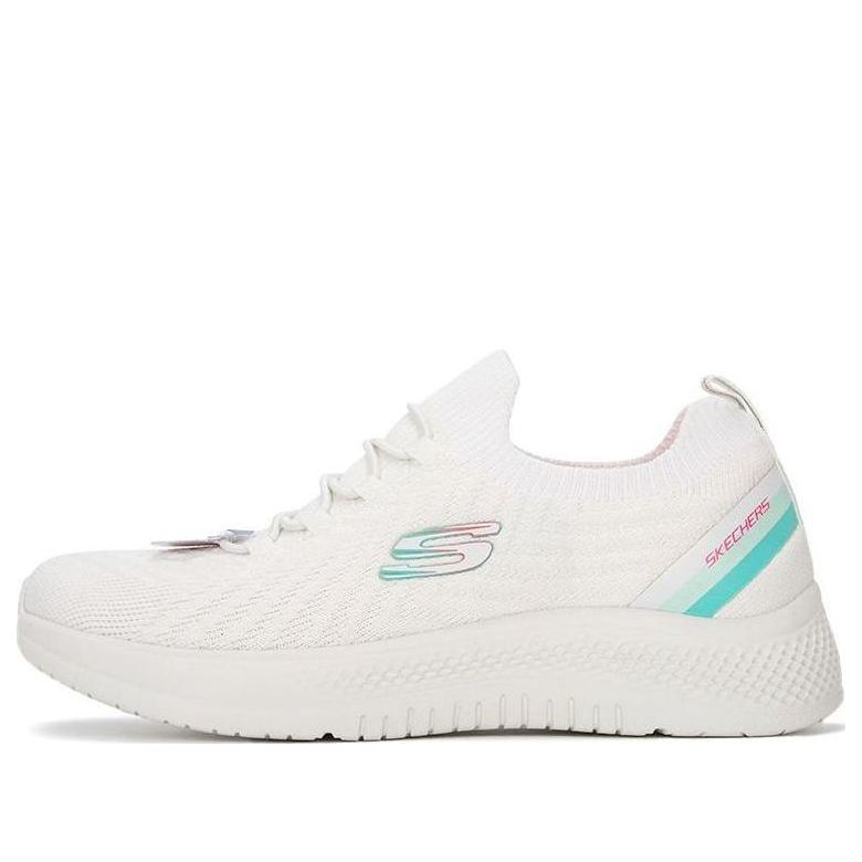 (WMNS) Skechers Thats Fresh 'White Mint Green' 8750049-WHT