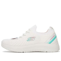 (WMNS) Skechers Thats Fresh 'White Mint Green' 8750049-WHT