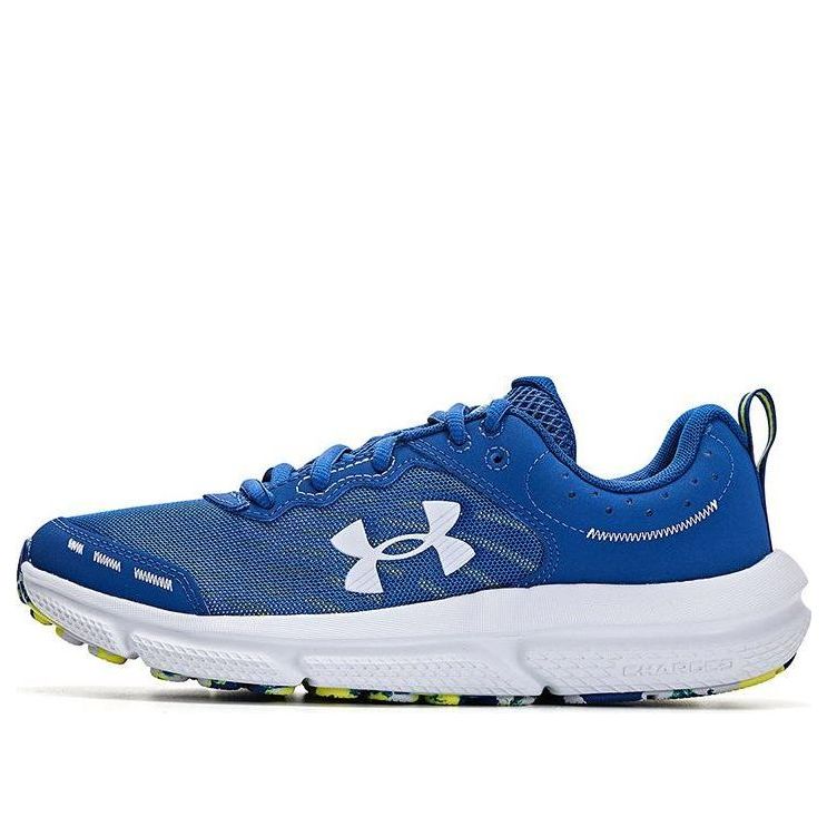 (GS) Under Armour Assert 10 AC 'Blue Mirage Starfruit' 3026182-400