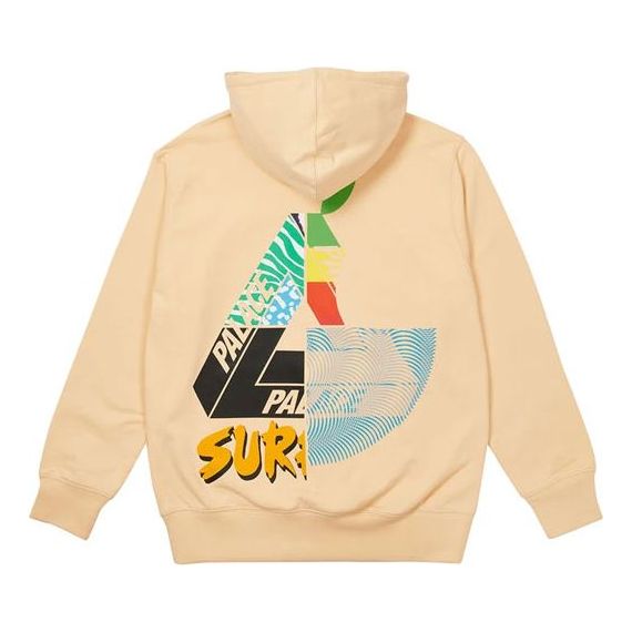 PALACE Unisex Max Up Logo Printing Yellow P20HD041