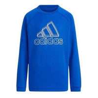 adidas Crew Neck Sweatshirt Asia Sizing 'Blue White' H07255