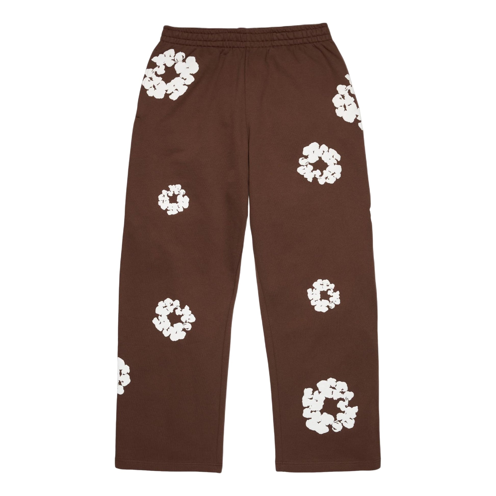 Denim Tears Cotton Wreath Baggy Sweatpants 'Dark Brown' SS26BAS11403056