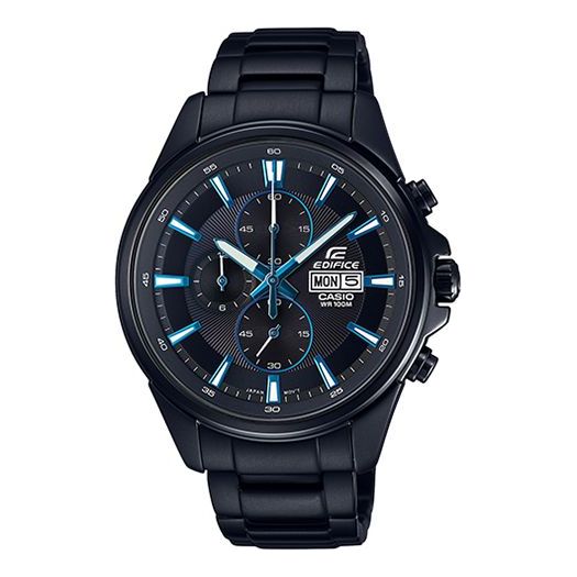 CASIO Male EDIFICE Japan / South Korea Fashion Mens Black Analog EFB-509DC-1AVUPR