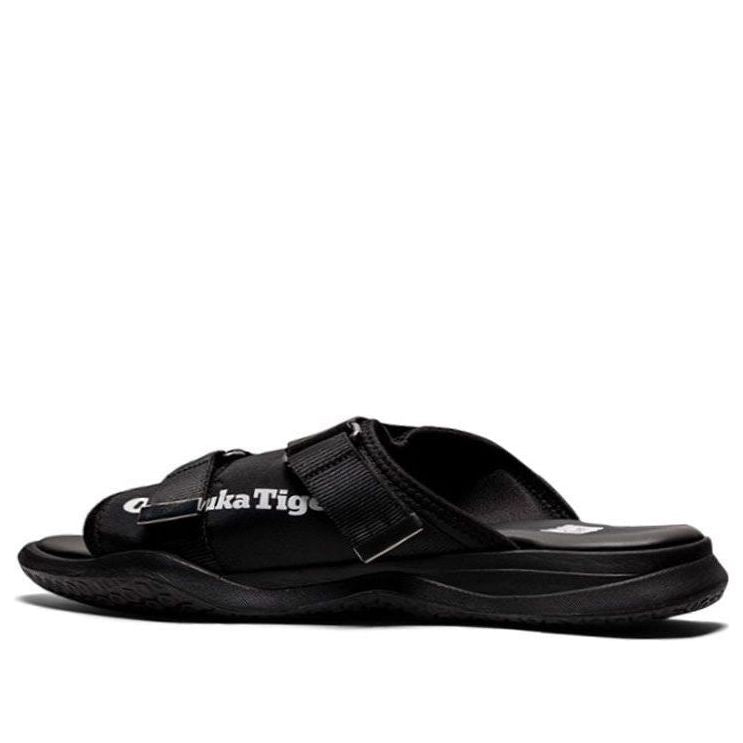 Onitsuka Tiger Ohbori Slider Stylish Sports Black Sandals 1183B499-001