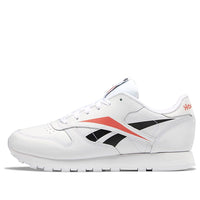 (WMNS) Reebok Classic Leather 'Black White Red' EG1454