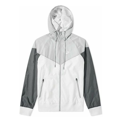 Nike Sportswear NSW Windrunner Running Jacket Windproof Jacket light grey AR2191-100