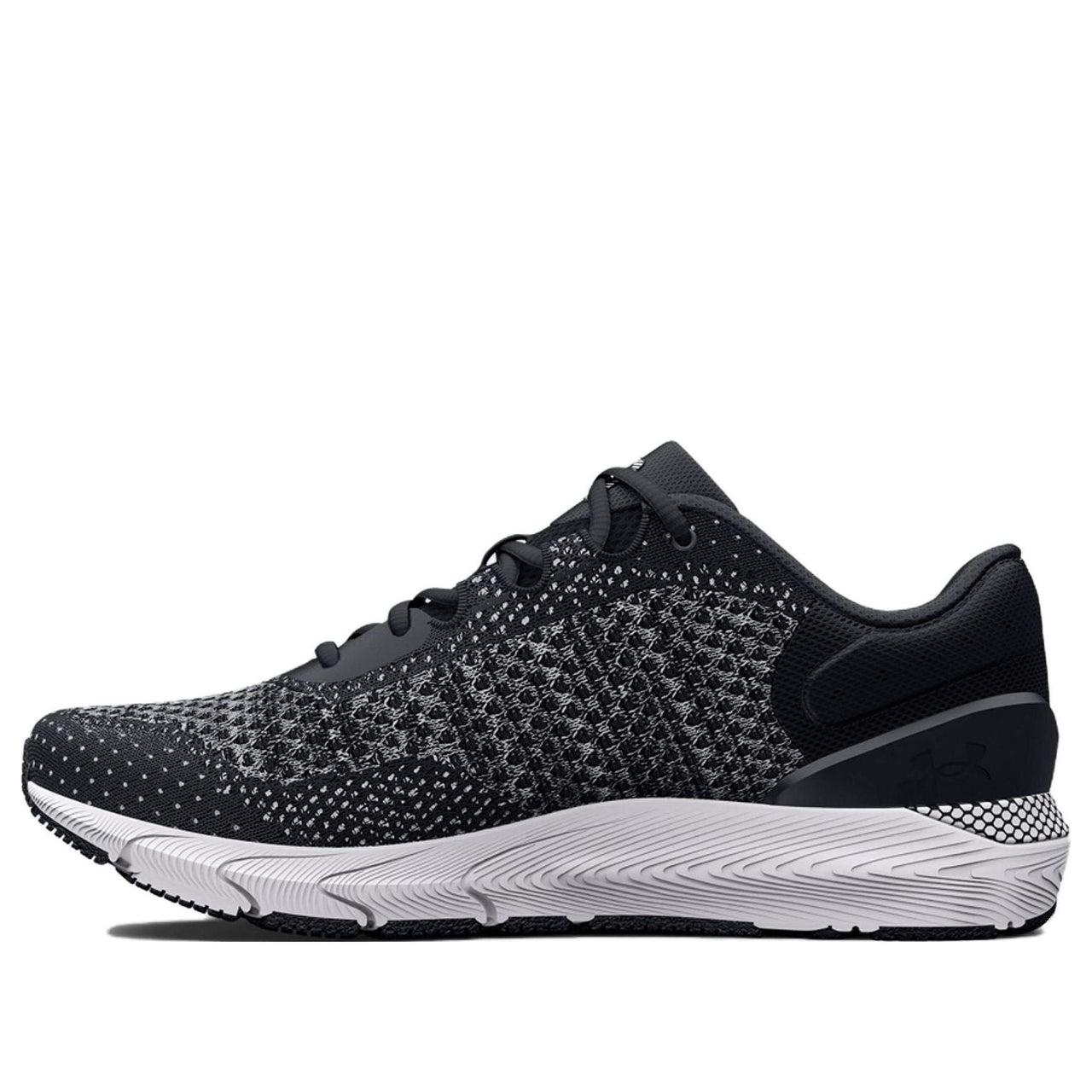 (WMNS) Under Armour HOVR Intake 6 'Black White Iridescent' 3026141-001
