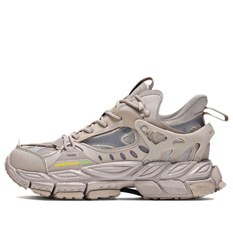 (WMNS) 361 Degrees x QU!KFOAM ECO Q MECHA Running Shoes 'Beige' 582012251-1