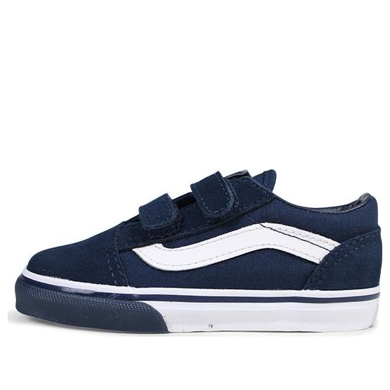 (TD) Vans Old Skool Classic Low Tops Casual Skateboarding Shoes 'Blue' VN0A344KQ7I