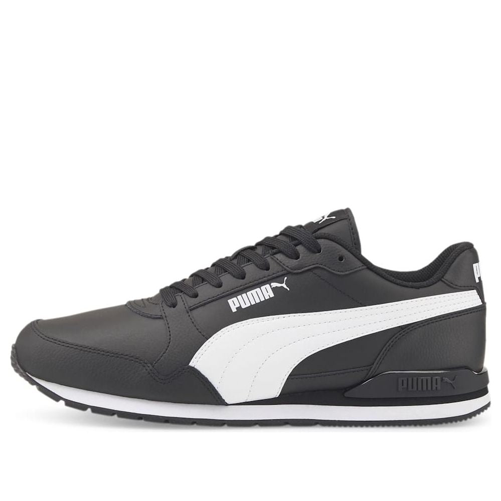 PUMA ST Runner v3 Leather 'Black White' 384855-06