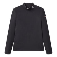 (WMNS) FILA Slim Fit Sports Long Sleeves Top 'Black' F11W048204F-NV