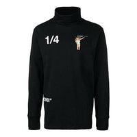 Off-White High Collar Pullover Black OMAB028R191850071088