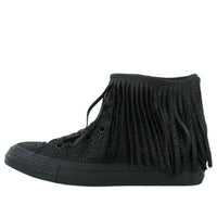 (WMNS) Converse Chuck Taylor All Star Fringe 'Black' 553331C