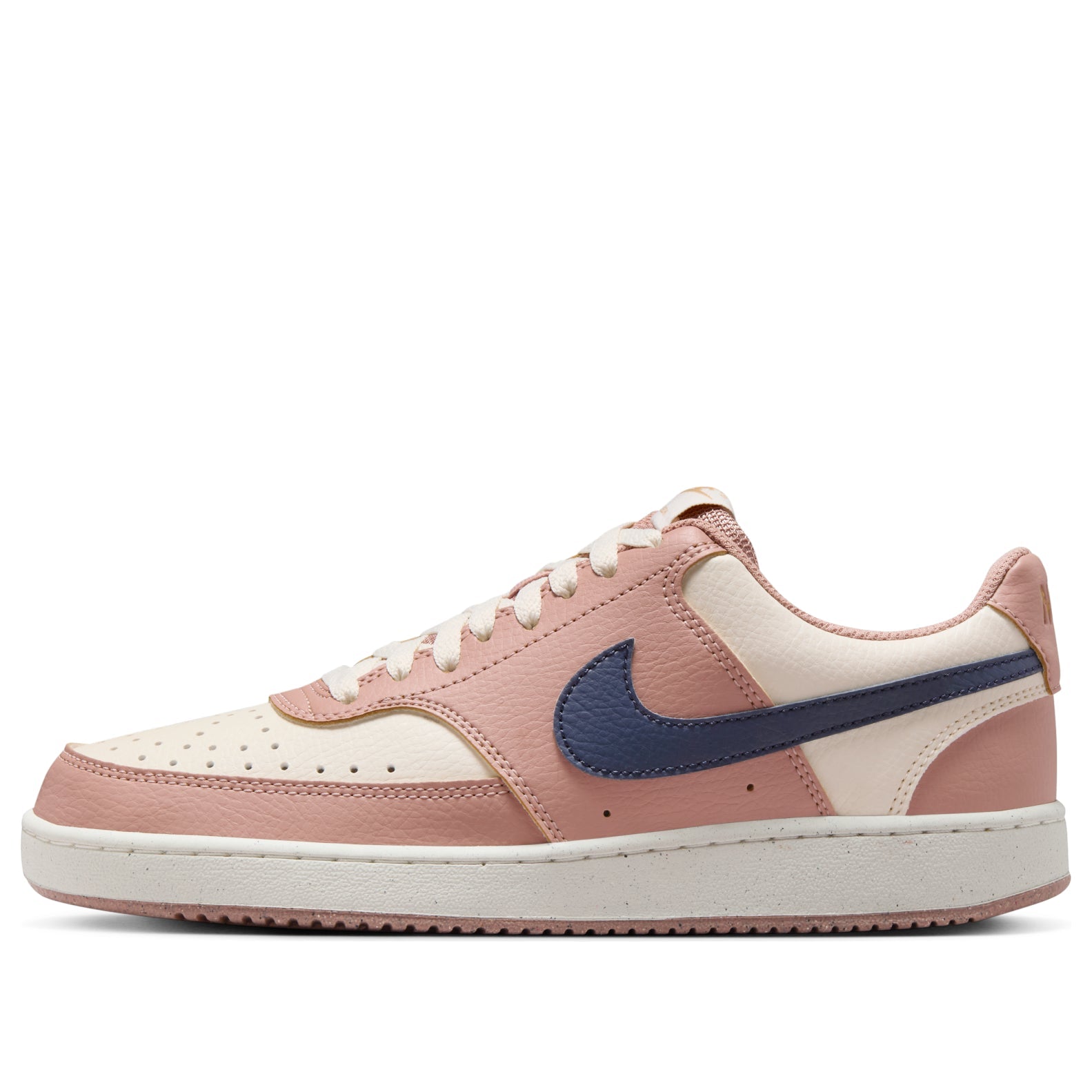 (WMNS) Nike Court Vision Low Next Nature 'Particle Pink Midnight Navy' DH3158-606