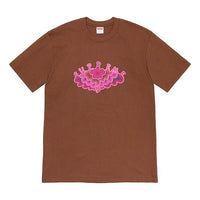 Supreme SS19 Cloud Tee clouds Pattern Short Sleeve Unisex Brown SUP-SS19-10507